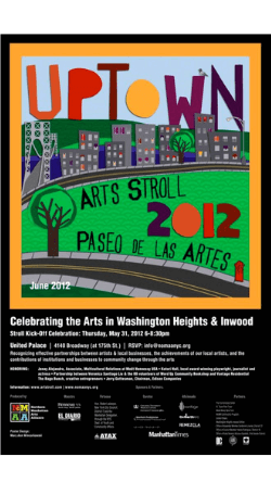 View the 2012 Uptown Arts Stroll Guide