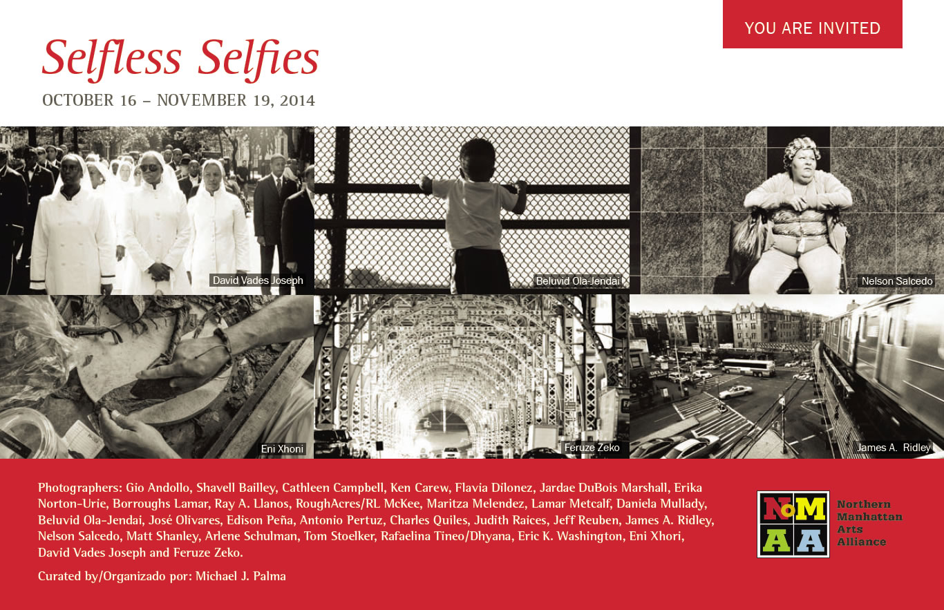 NoMAA Gallery: Selfless Selfies - postcard