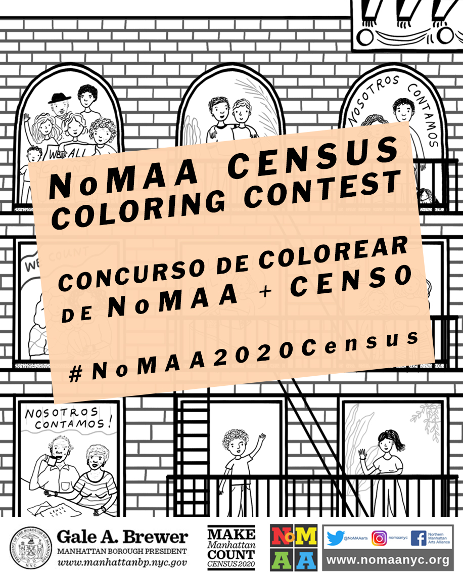 Concurso de coloración del censo NoMAA 2020