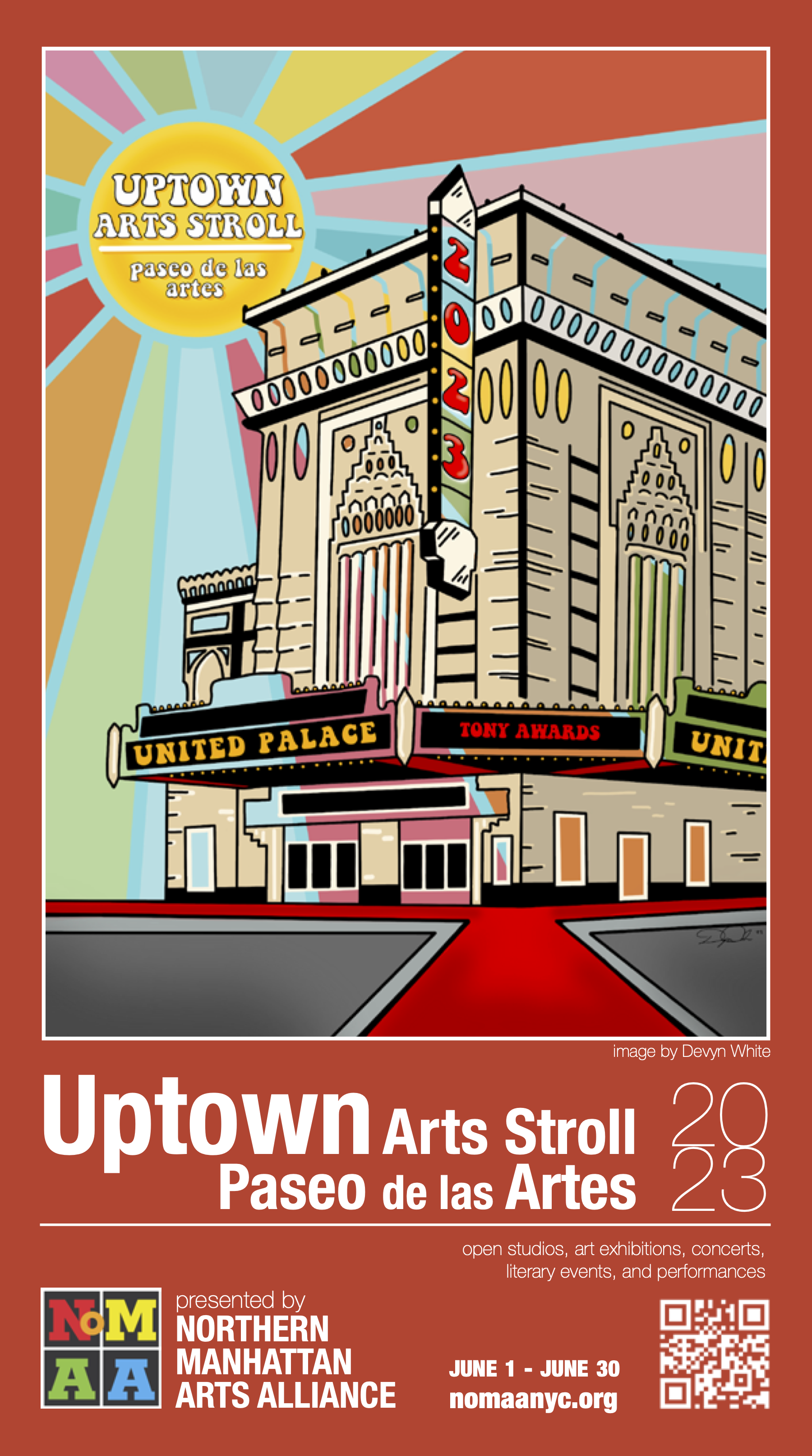 View the 2023 Uptown Arts Stroll Guide